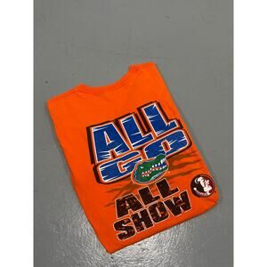 Vintage Florida Gators Shirt M Orange University of Florida College Graphic Tee